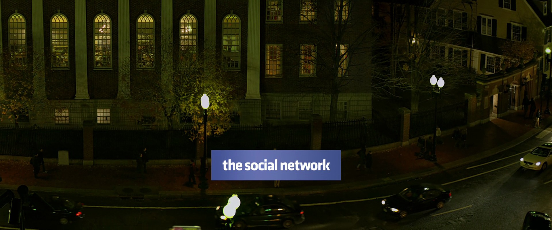 Frame from The Social Network